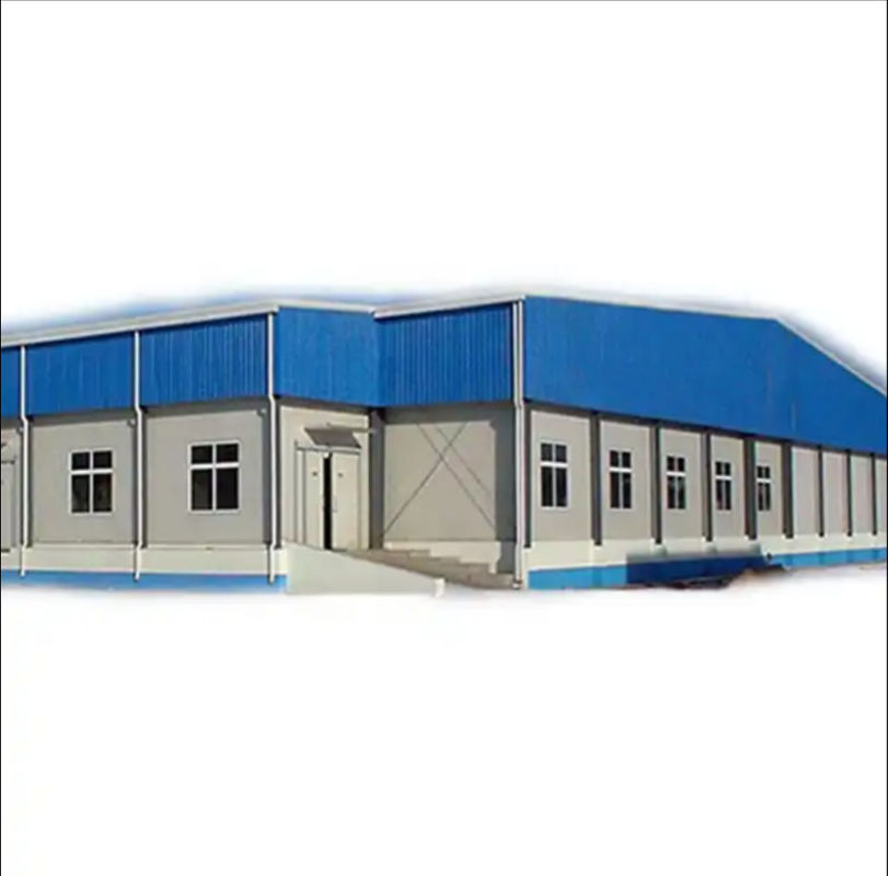 Struttura di acciaio prefabbricata sala prefabbricata costruzione struttura in acciaio Q355B laboratorio di magazzino in Cina