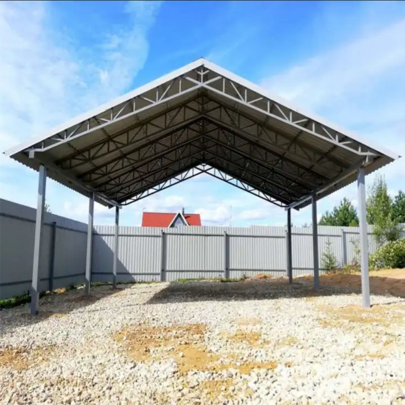 H Sezione Quadro Metallico Edifici agricoli Prefabricati Capannone per pollame Anticorrosione
