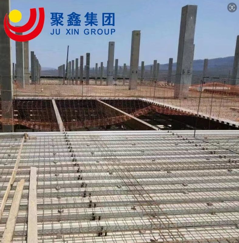 Struttura di acciaio galvanizzato in lamiera di acciaio