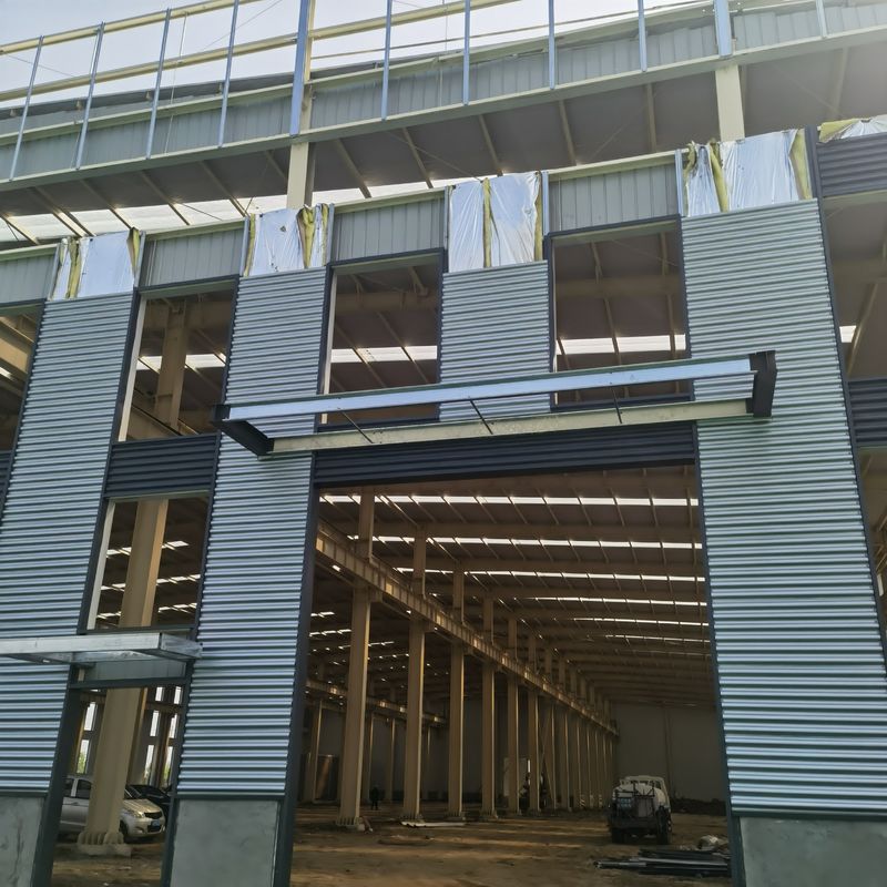 Prefabbricati Edilizia Materiali metallici industriali Hangar Scaffale Magazzino/Officina Impianto struttura in acciaio