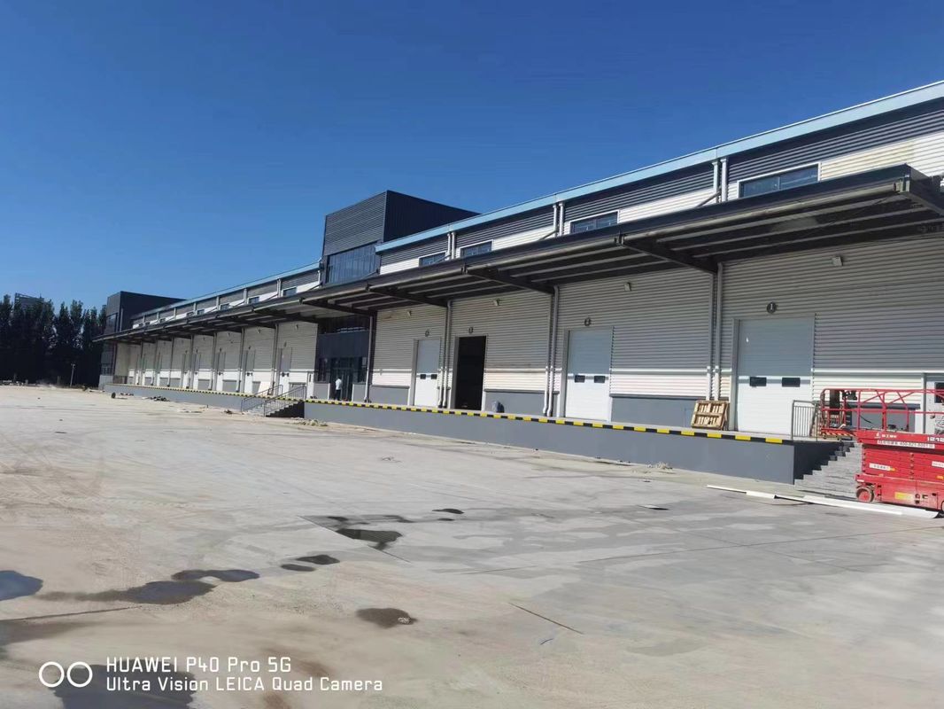 OEM Farmaceutica Logistica Edifici in metallo prefabbricati Sezione H Cornice del portale Edificio struttura in acciaio
