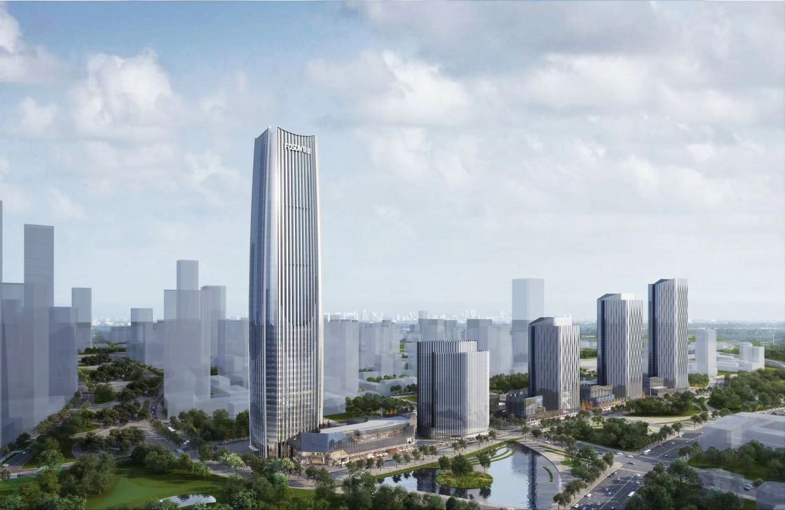 Alta sicurezza breve installazione e alta resistenza progettazione di edifici a grattacieli/multipiano struttura in acciaio